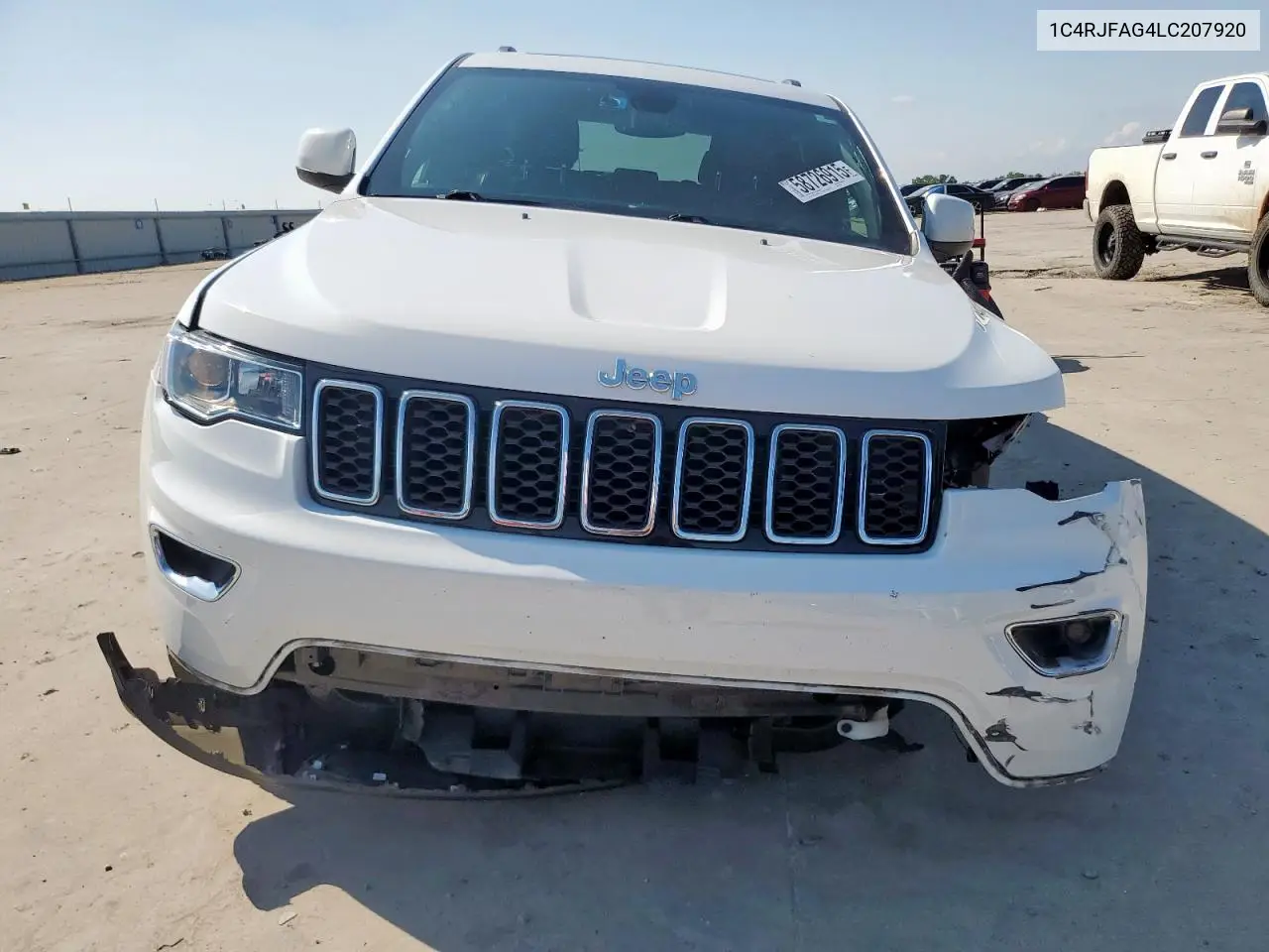 2020 Jeep Grand Cherokee Laredo VIN: 1C4RJFAG4LC207920 Lot: 58726915