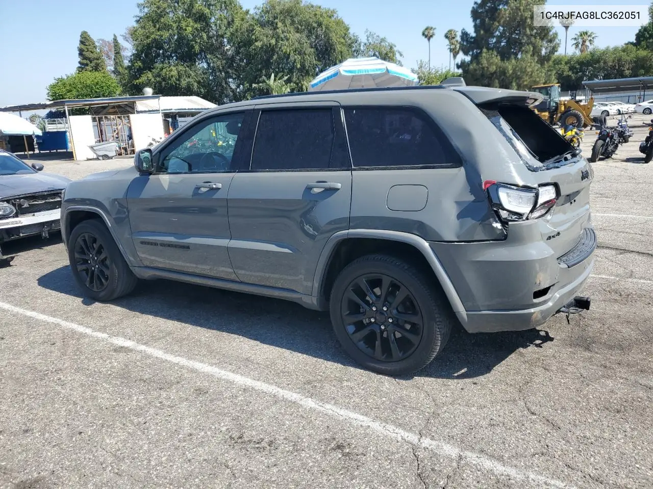 2020 Jeep Grand Cherokee Laredo VIN: 1C4RJFAG8LC362051 Lot: 60264555