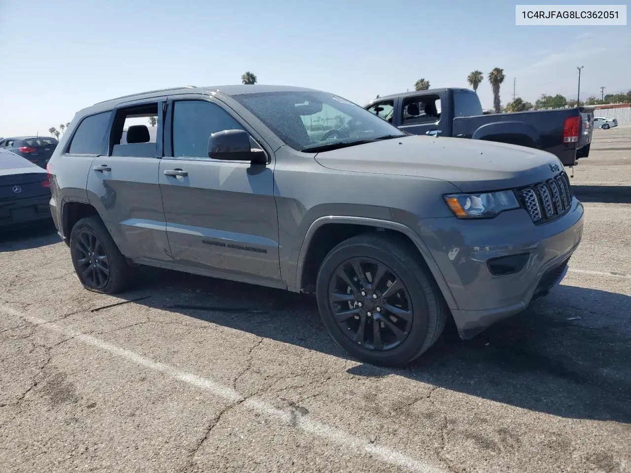 2020 Jeep Grand Cherokee Laredo VIN: 1C4RJFAG8LC362051 Lot: 60264555
