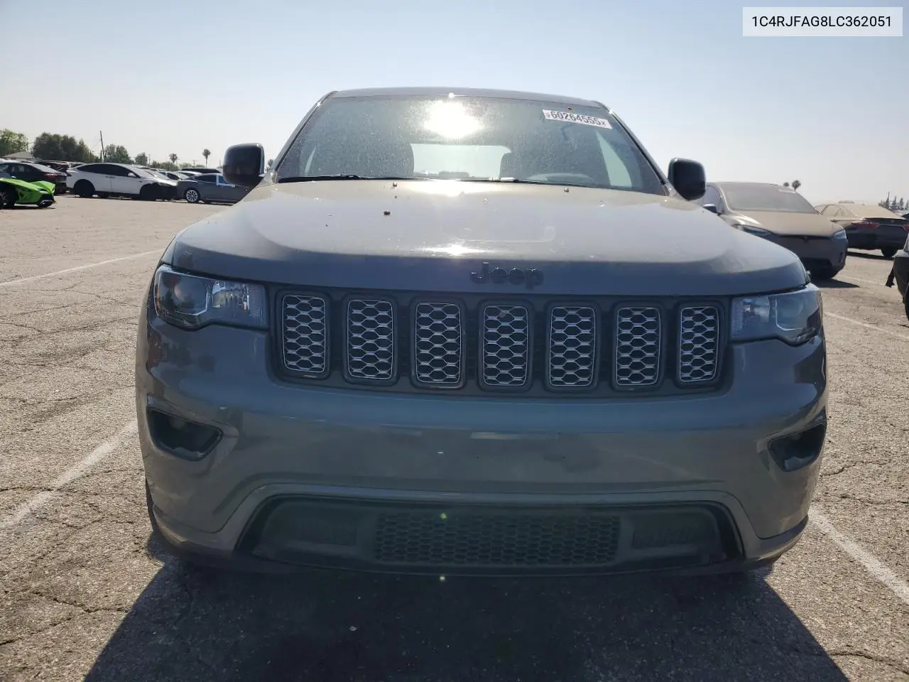 2020 Jeep Grand Cherokee Laredo VIN: 1C4RJFAG8LC362051 Lot: 60264555