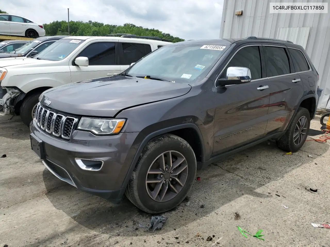 2020 Jeep Grand Cherokee Limited VIN: 1C4RJFBGXLC117850 Lot: 62158955
