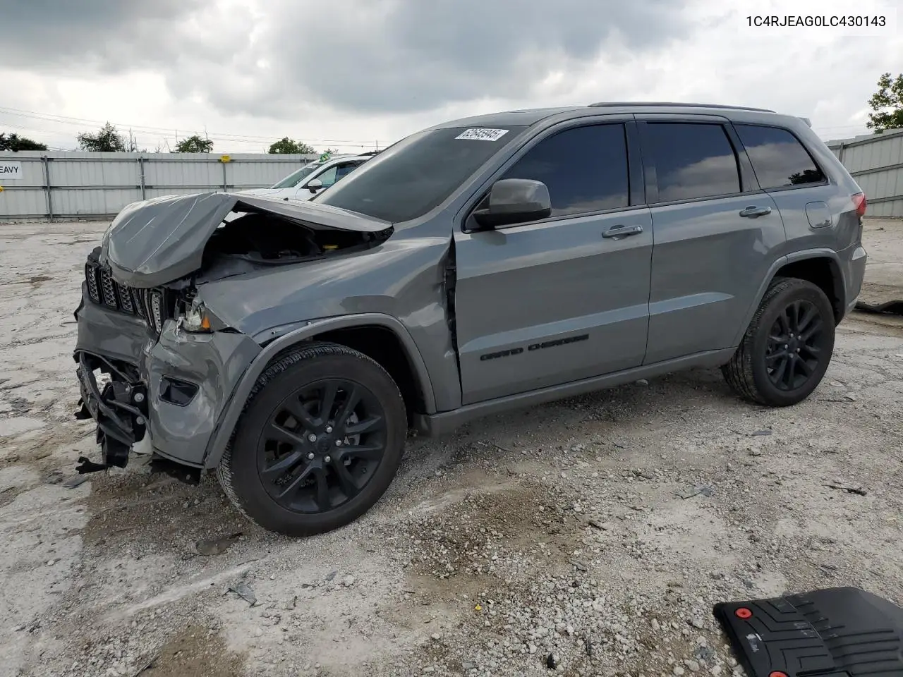 2020 Jeep Grand Cherokee Laredo VIN: 1C4RJEAG0LC430143 Lot: 62645945