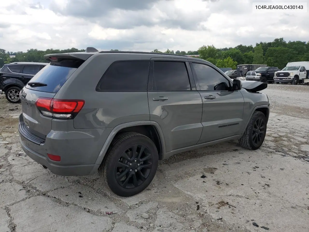 2020 Jeep Grand Cherokee Laredo VIN: 1C4RJEAG0LC430143 Lot: 62645945