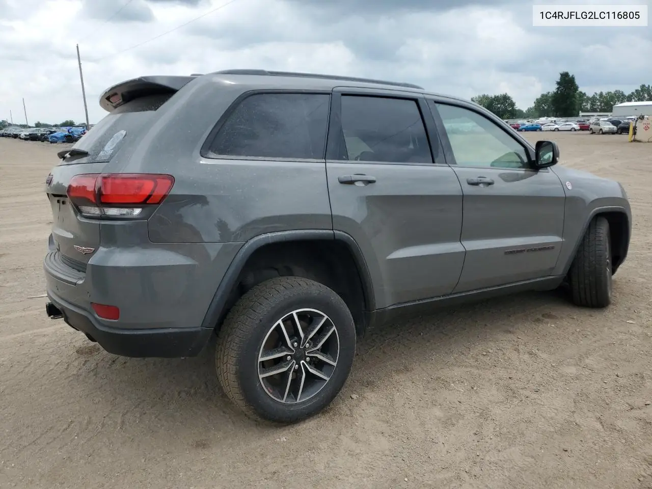 2020 Jeep Grand Cherokee Trailhawk VIN: 1C4RJFLG2LC116805 Lot: 62678515