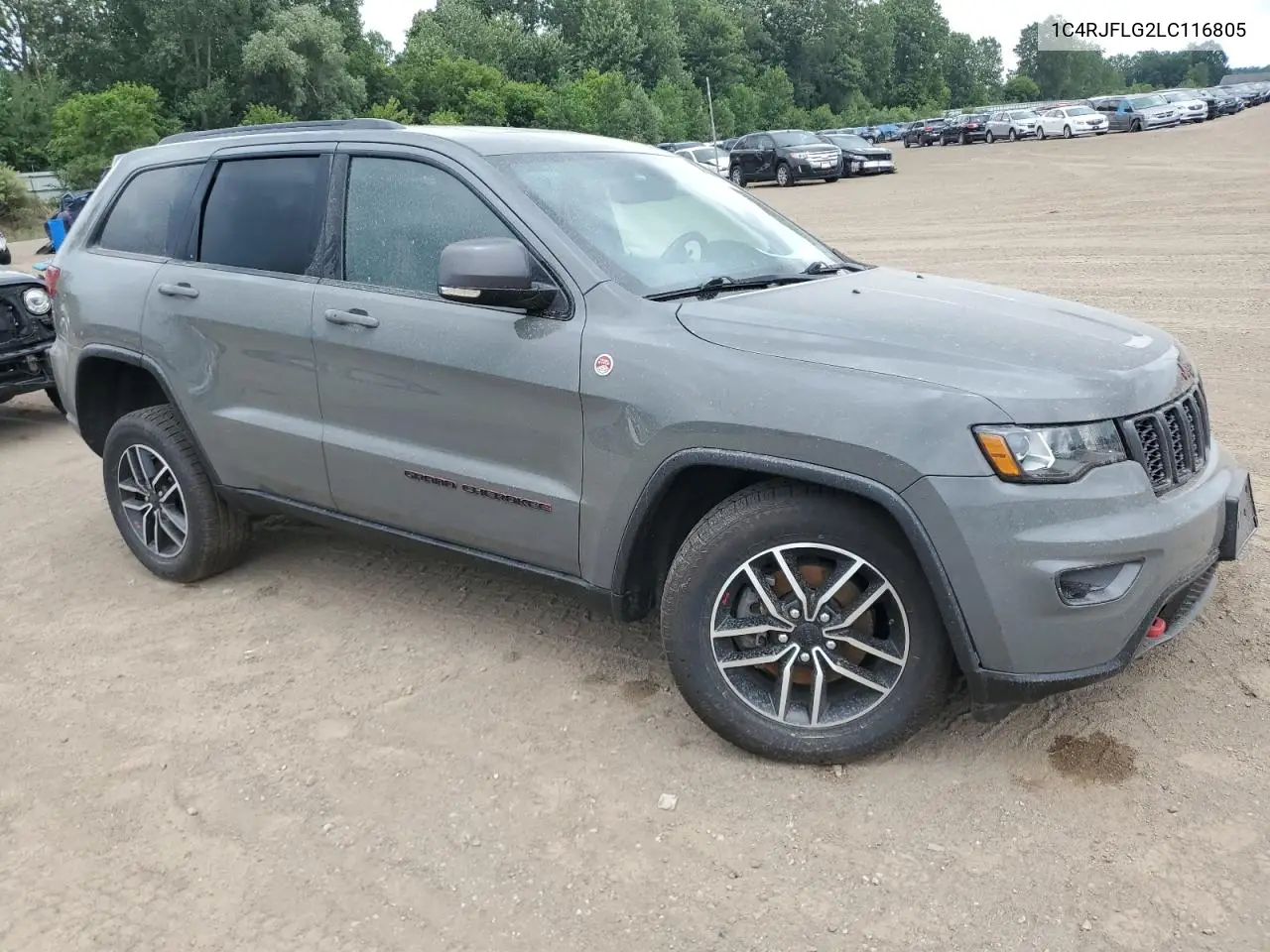 2020 Jeep Grand Cherokee Trailhawk VIN: 1C4RJFLG2LC116805 Lot: 62678515