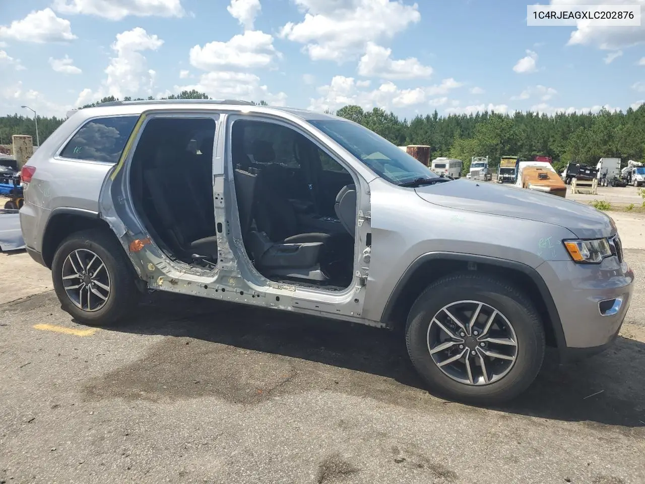 1c4rjeagxlc202876 1C4RJEAGXLC202876 2020 Jeep Grand Cherokee Laredo