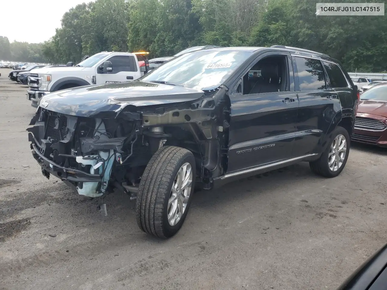 2020 Jeep Grand Cherokee Summit VIN: 1C4RJFJG1LC147515 Lot: 64796505