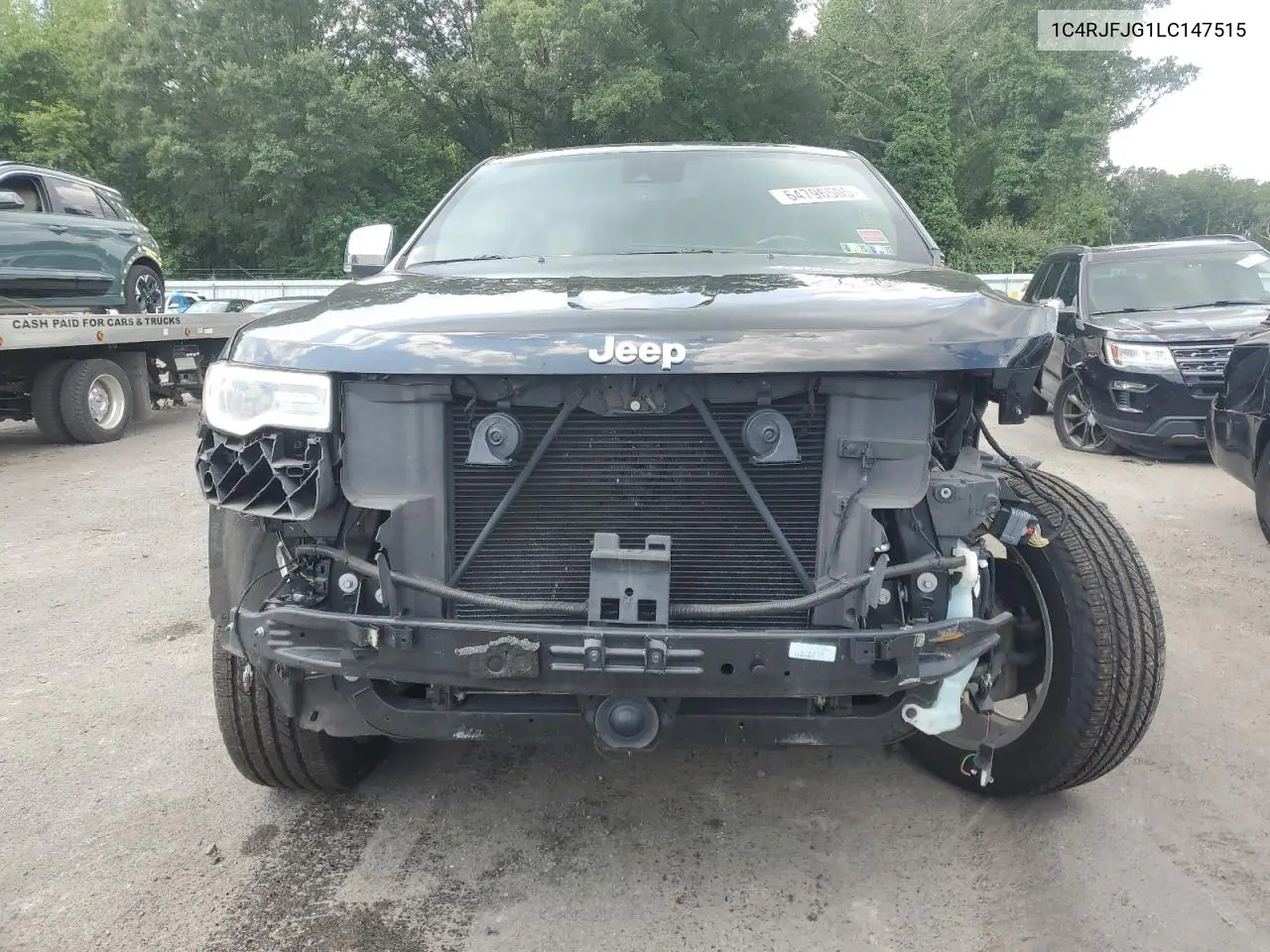 2020 Jeep Grand Cherokee Summit VIN: 1C4RJFJG1LC147515 Lot: 64796505