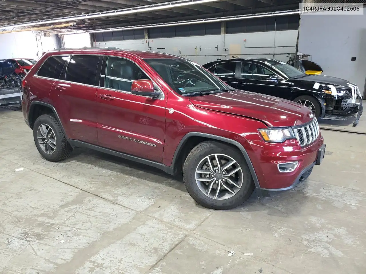 2020 Jeep Grand Cherokee Laredo VIN: 1C4RJFAG9LC402606 Lot: 65482325