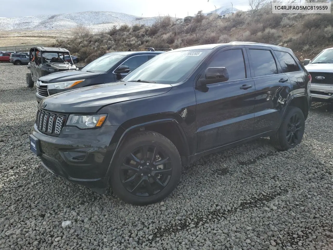 2021 Jeep Grand Cherokee Laredo VIN: 1C4RJFAG5MC819559 Lot: 47893265