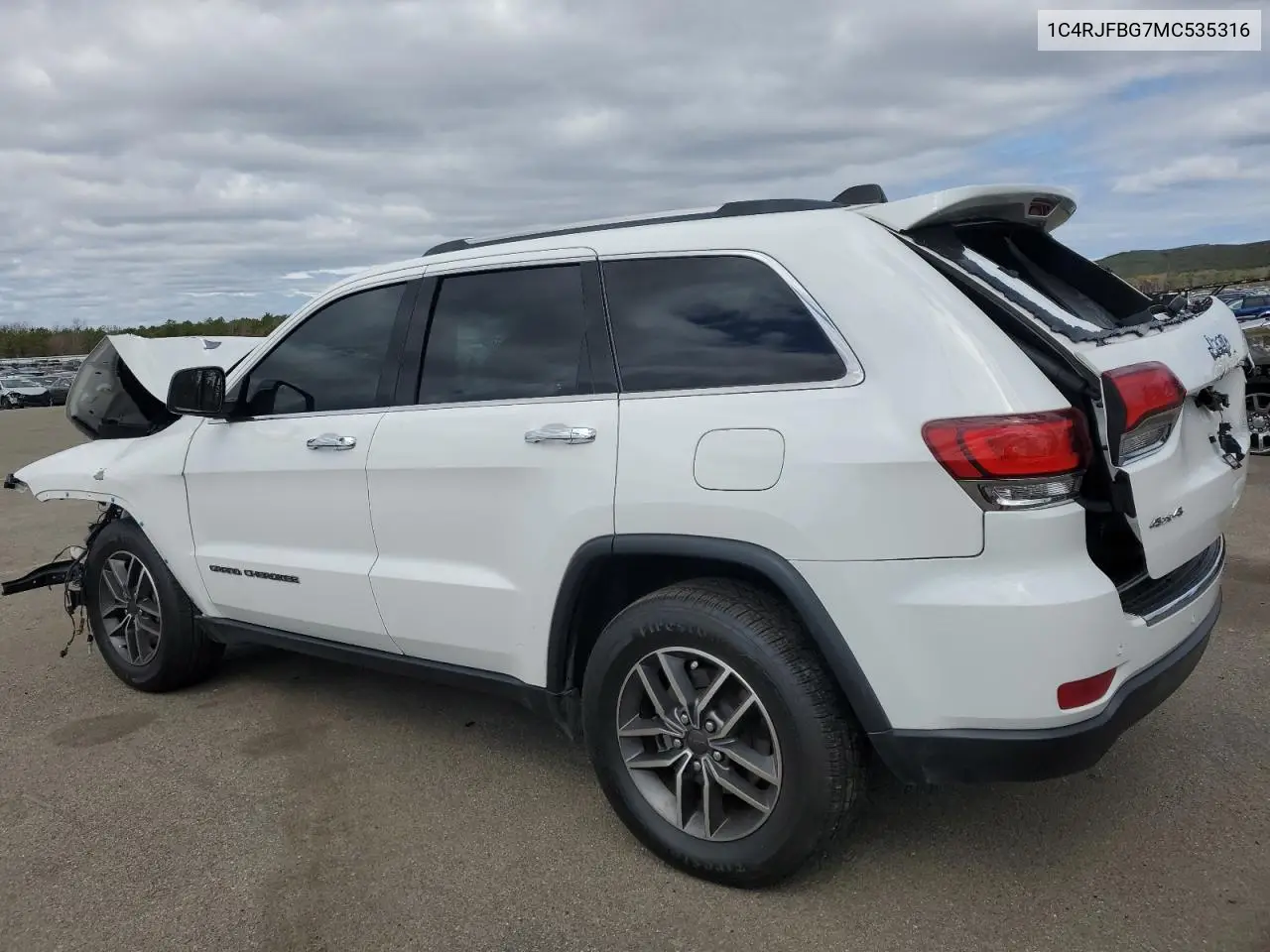 2021 Jeep Grand Cherokee Limited VIN: 1C4RJFBG7MC535316 Lot: 52822995