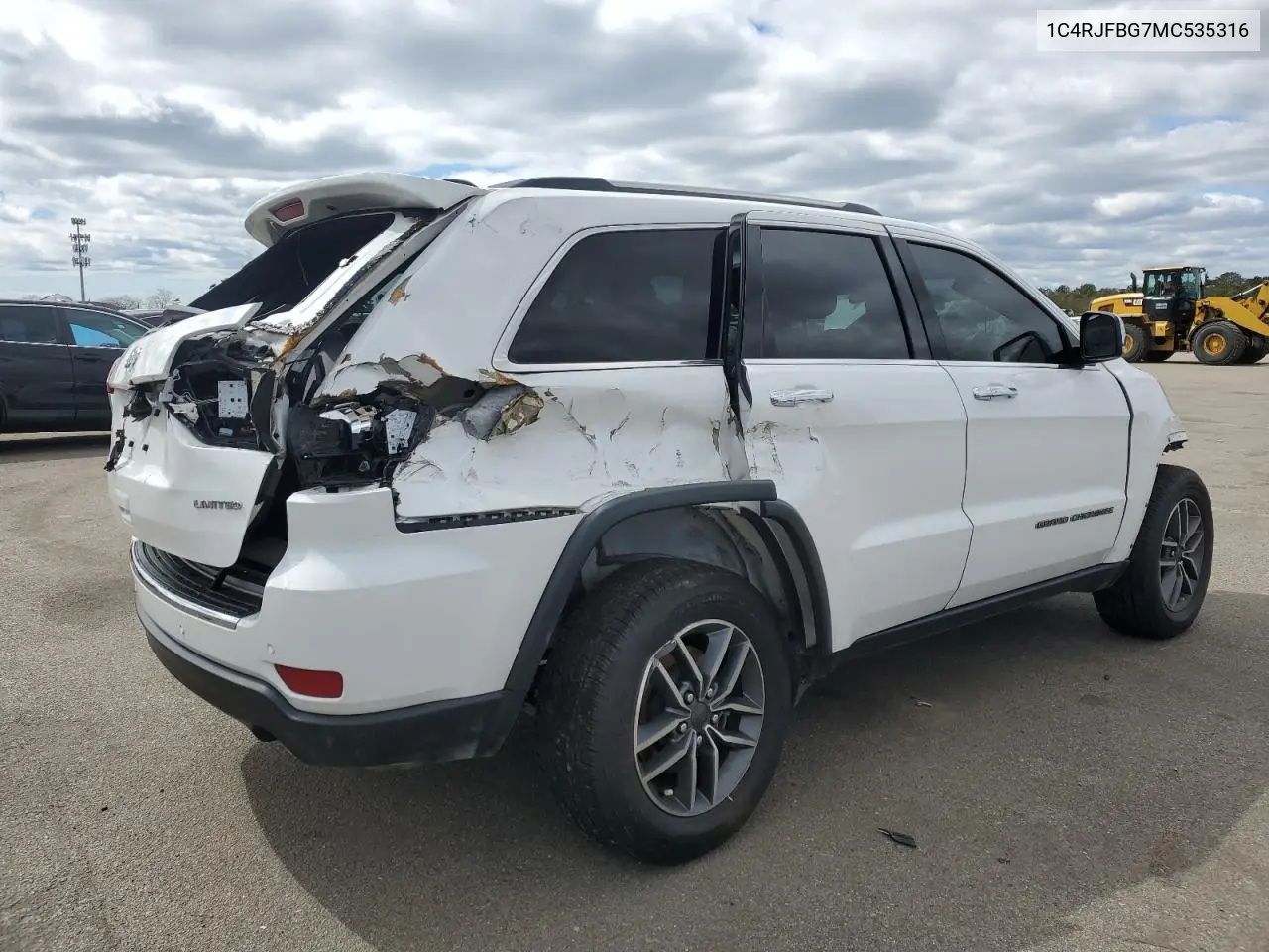 2021 Jeep Grand Cherokee Limited VIN: 1C4RJFBG7MC535316 Lot: 52822995