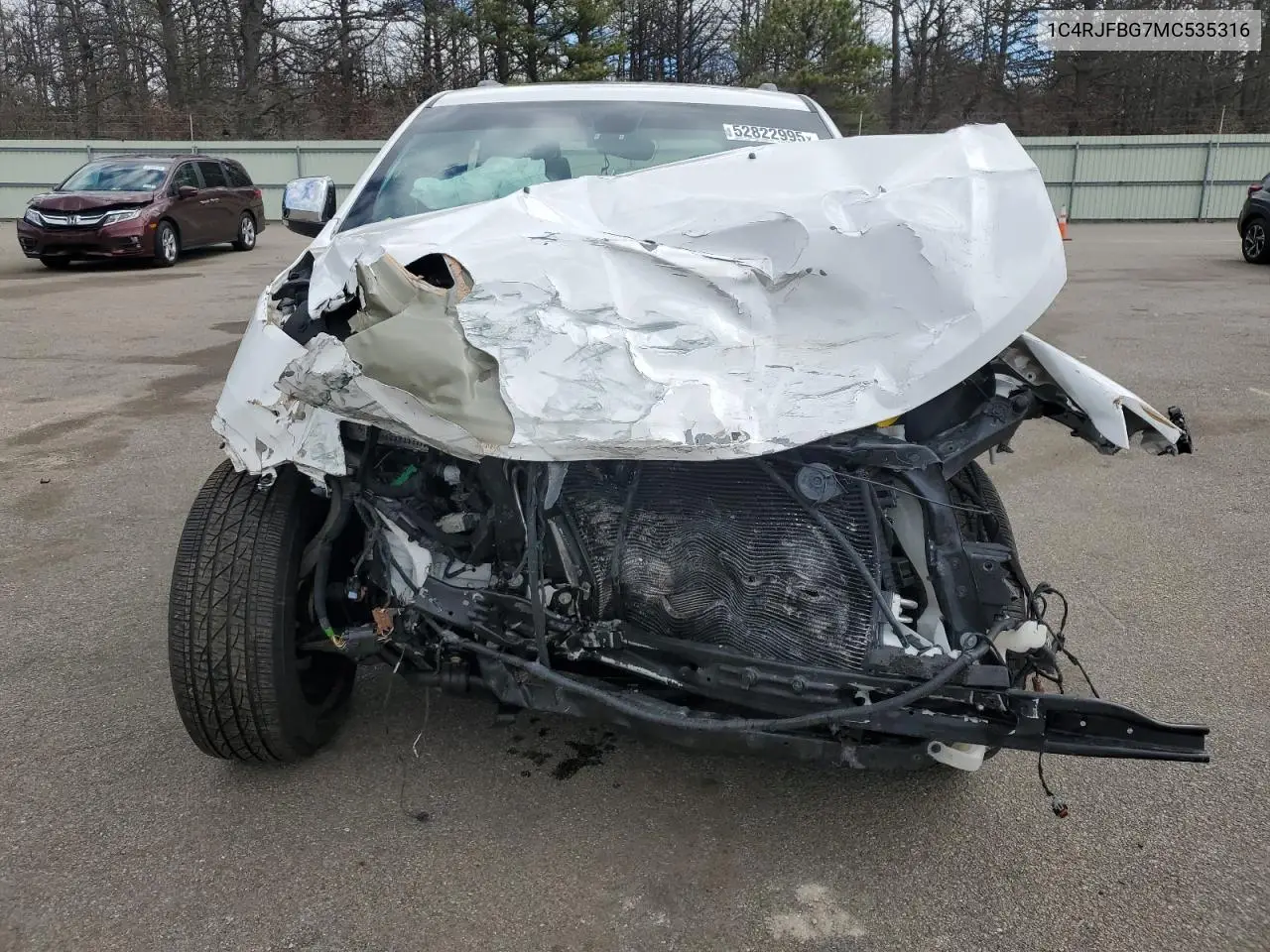 2021 Jeep Grand Cherokee Limited VIN: 1C4RJFBG7MC535316 Lot: 52822995