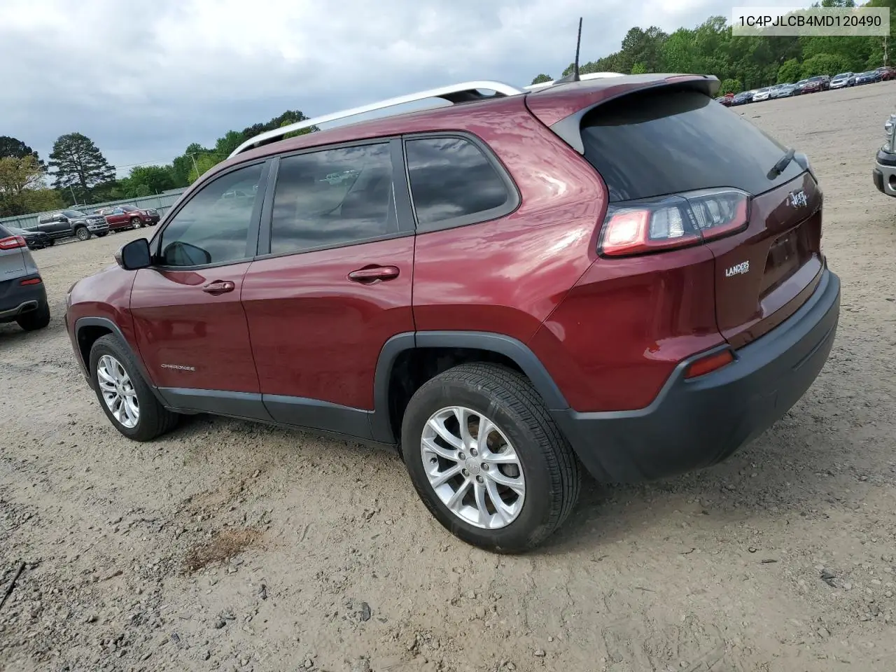 2021 Jeep Cherokee Latitude VIN: 1C4PJLCB4MD120490 Lot: 53120345
