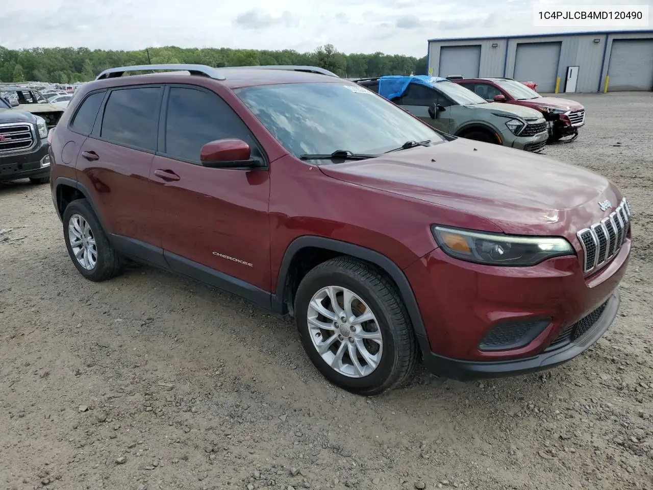 2021 Jeep Cherokee Latitude VIN: 1C4PJLCB4MD120490 Lot: 53120345