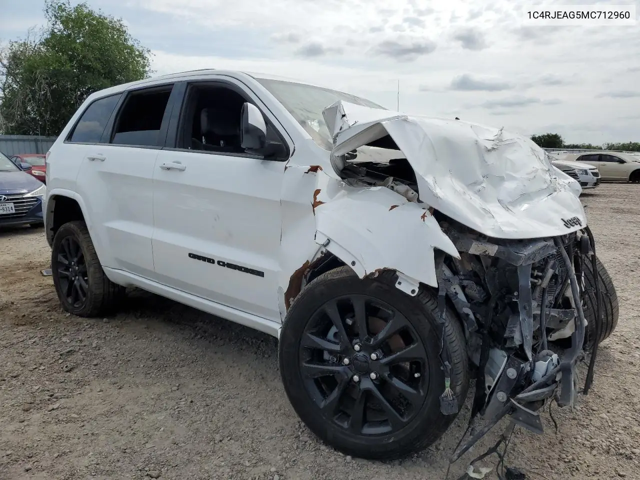2021 Jeep Grand Cherokee Laredo VIN: 1C4RJEAG5MC712960 Lot: 55441545