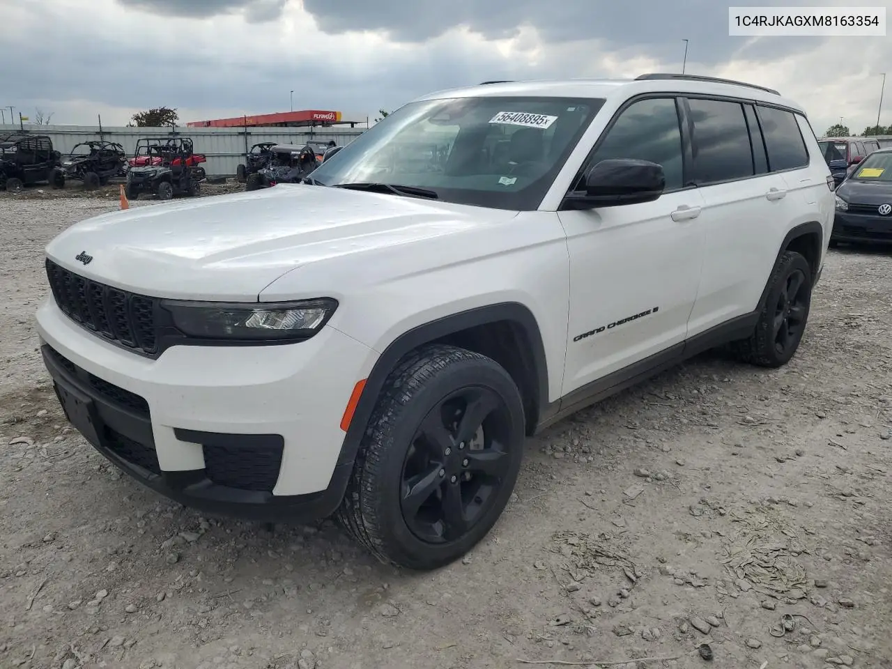 2021 Jeep Grand Cherokee L Laredo VIN: 1C4RJKAGXM8163354 Lot: 56408895