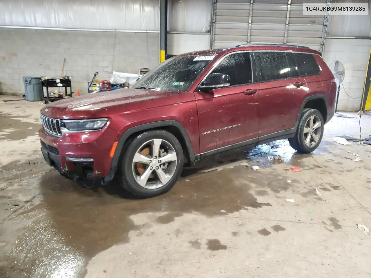 2021 Jeep Grand Cherokee L Limited VIN: 1C4RJKBG9M8139285 Lot: 56425375