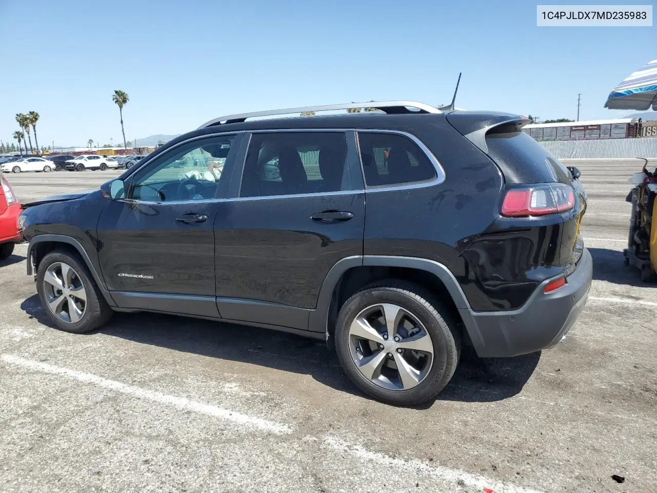 2021 Jeep Cherokee Limited VIN: 1C4PJLDX7MD235983 Lot: 56552935