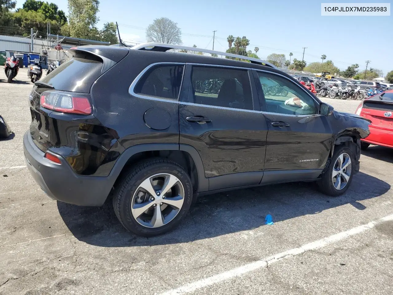 2021 Jeep Cherokee Limited VIN: 1C4PJLDX7MD235983 Lot: 56552935