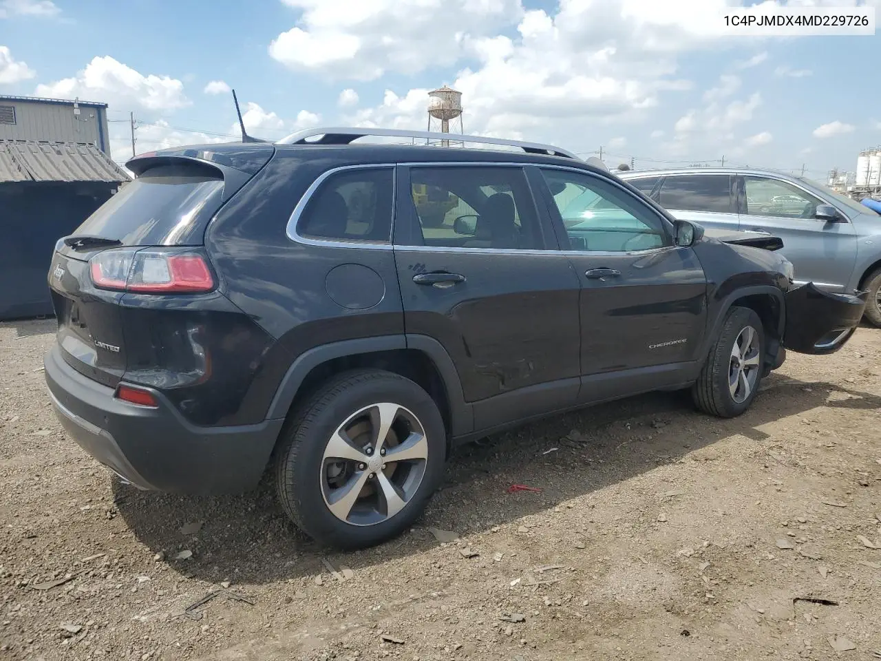 2021 Jeep Cherokee Limited VIN: 1C4PJMDX4MD229726 Lot: 56583315