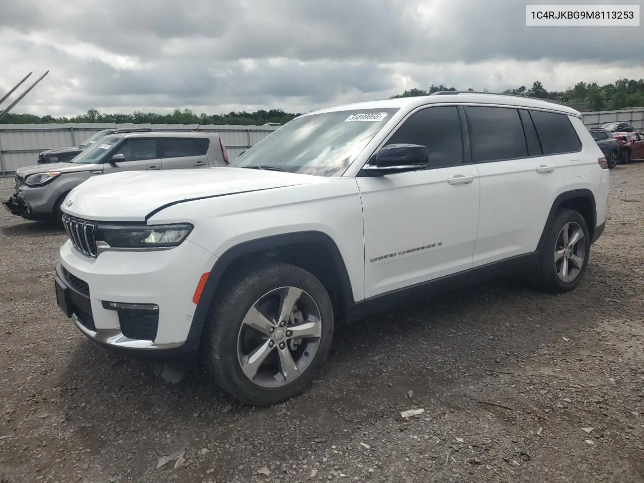 2021 Jeep Grand Cherokee L Limited VIN: 1C4RJKBG9M8113253 Lot: 56899955