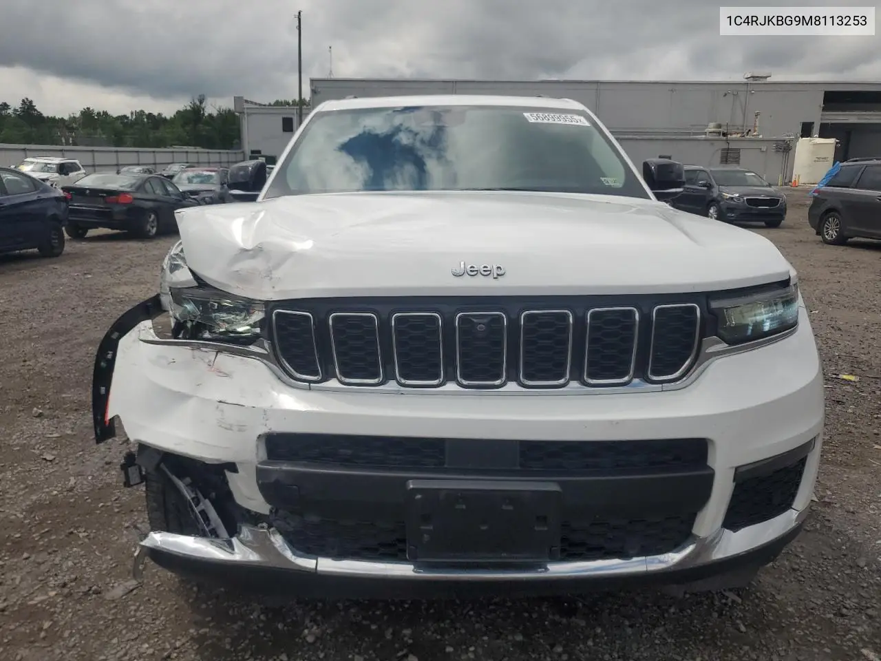 2021 Jeep Grand Cherokee L Limited VIN: 1C4RJKBG9M8113253 Lot: 56899955