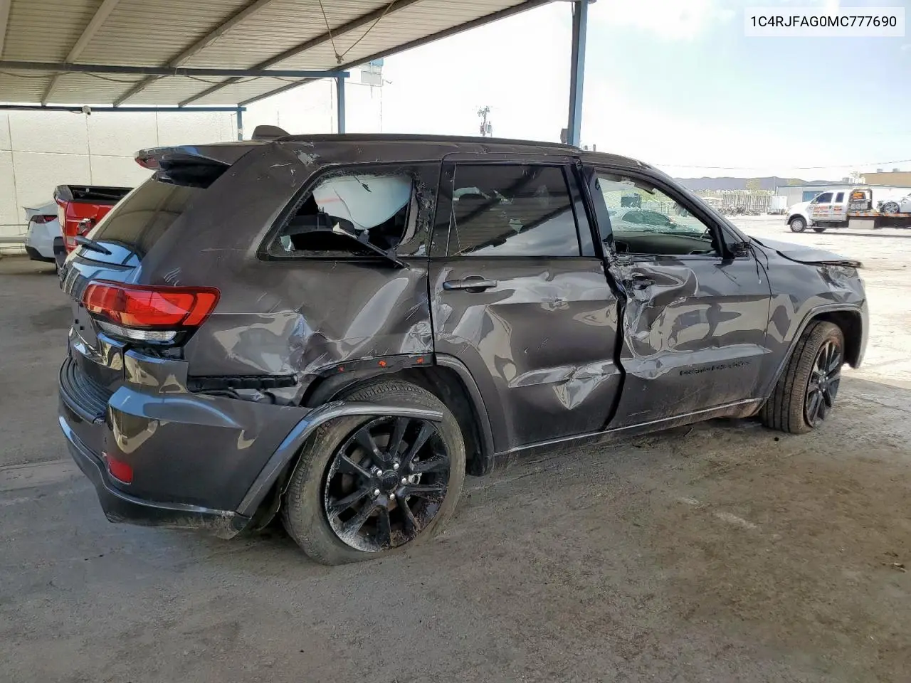 2021 Jeep Grand Cherokee Laredo VIN: 1C4RJFAG0MC777690 Lot: 62335185