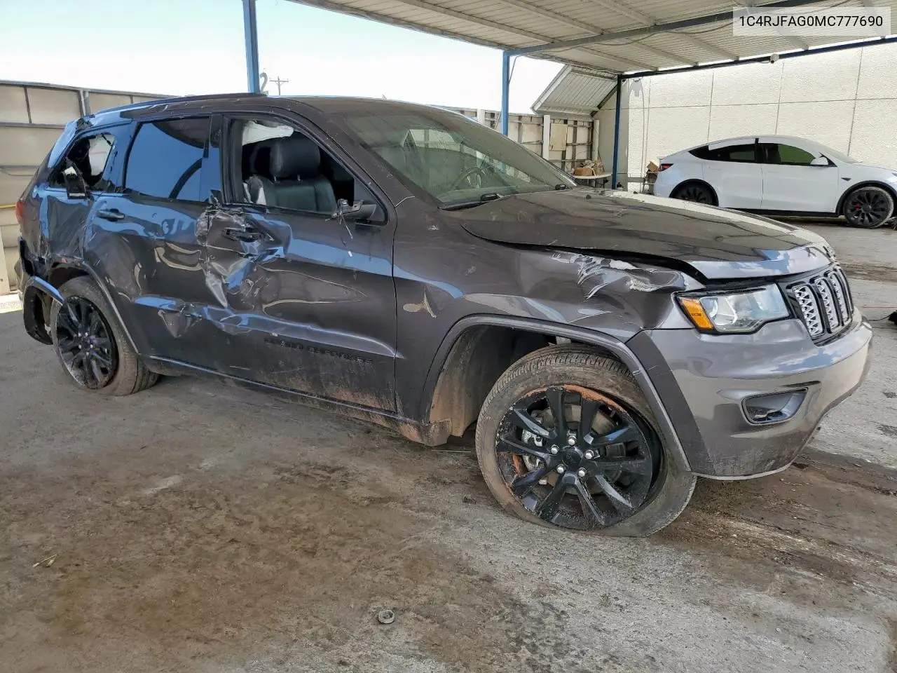 2021 Jeep Grand Cherokee Laredo VIN: 1C4RJFAG0MC777690 Lot: 62335185