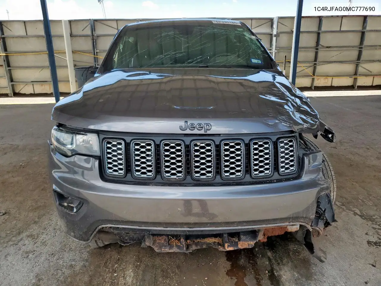 2021 Jeep Grand Cherokee Laredo VIN: 1C4RJFAG0MC777690 Lot: 62335185