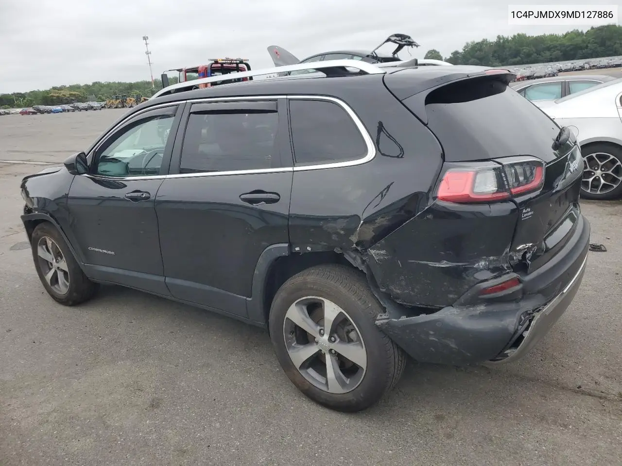 2021 Jeep Cherokee Limited VIN: 1C4PJMDX9MD127886 Lot: 62754565