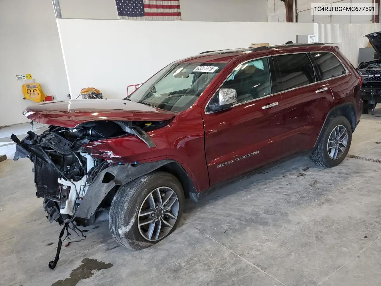 1c4rjfbg4mc677591 1C4RJFBG4MC677591 2021 Jeep Grand Cherokee Limited