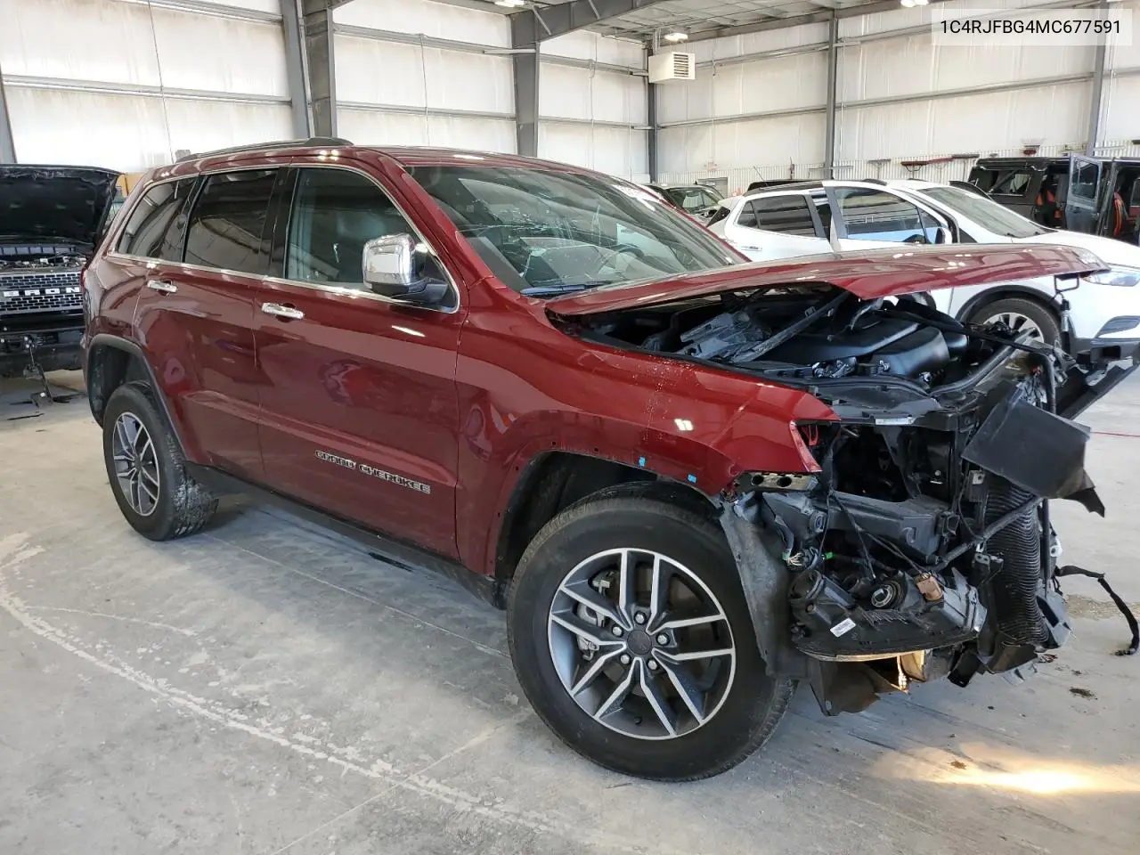 1c4rjfbg4mc677591 1C4RJFBG4MC677591 2021 Jeep Grand Cherokee Limited