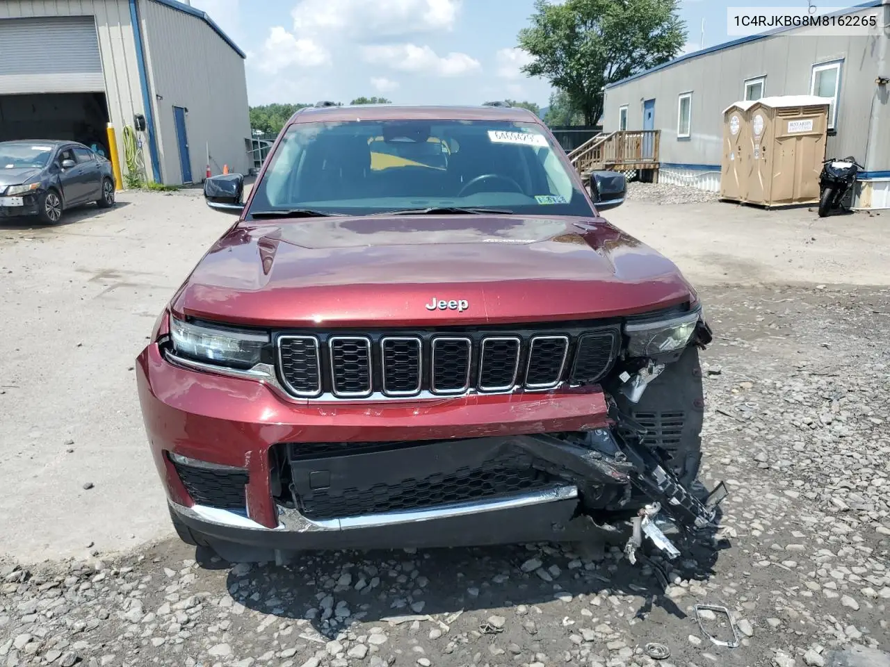 2021 Jeep Grand Cherokee L Limited VIN: 1C4RJKBG8M8162265 Lot: 64694295