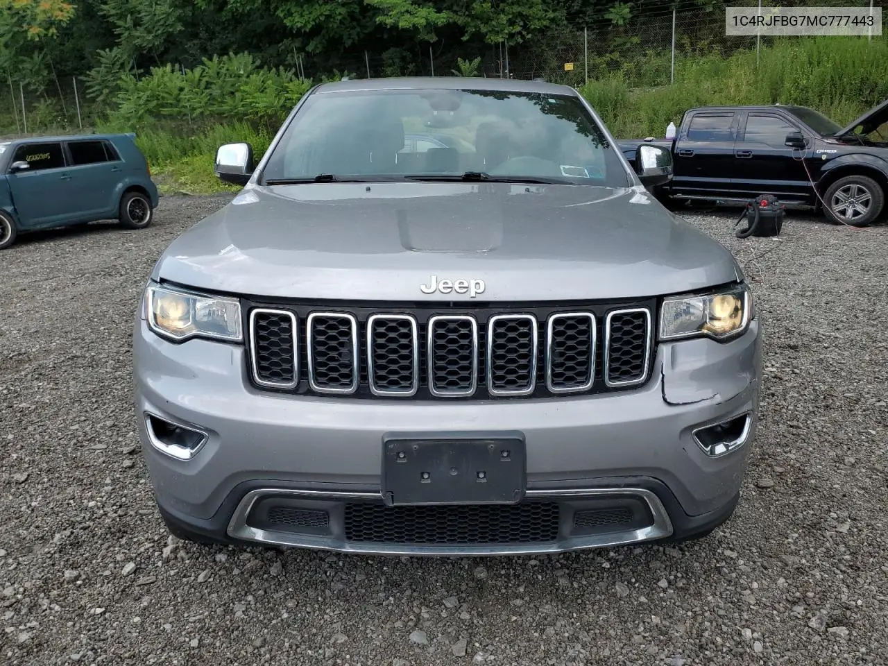 2021 Jeep Grand Cherokee Limited VIN: 1C4RJFBG7MC777443 Lot: 65026505