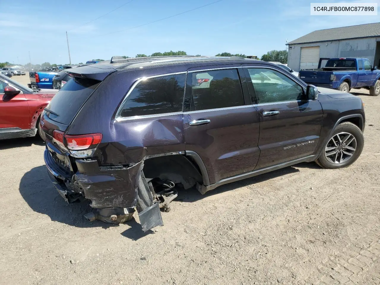 2021 Jeep Grand Cherokee Limited VIN: 1C4RJFBG0MC877898 Lot: 65197515