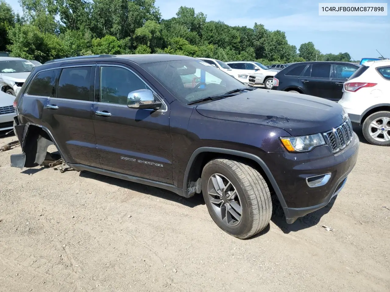 2021 Jeep Grand Cherokee Limited VIN: 1C4RJFBG0MC877898 Lot: 65197515