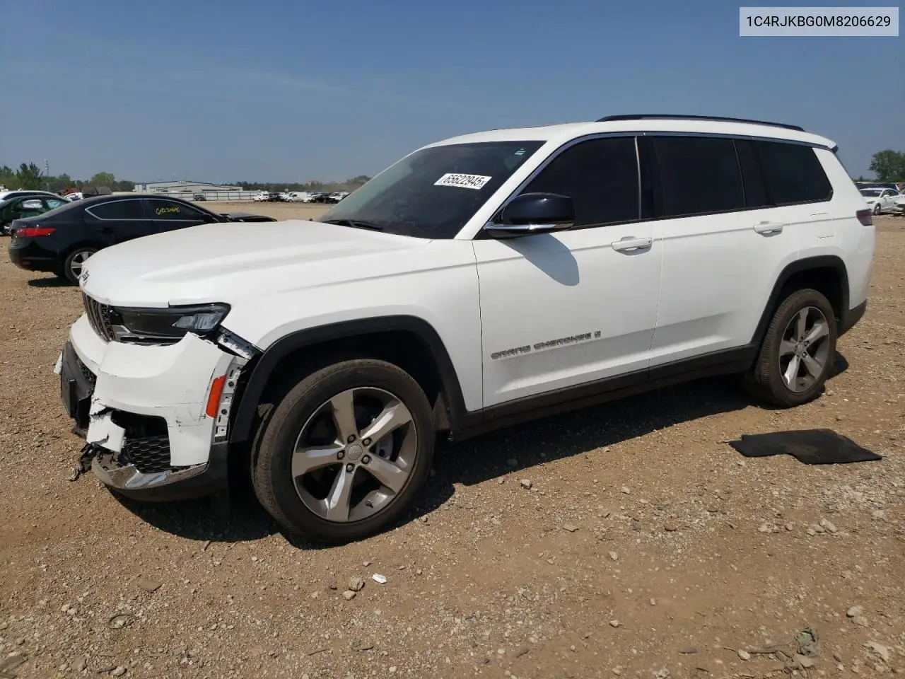 2021 Jeep Grand Cherokee L Limited VIN: 1C4RJKBG0M8206629 Lot: 65622945