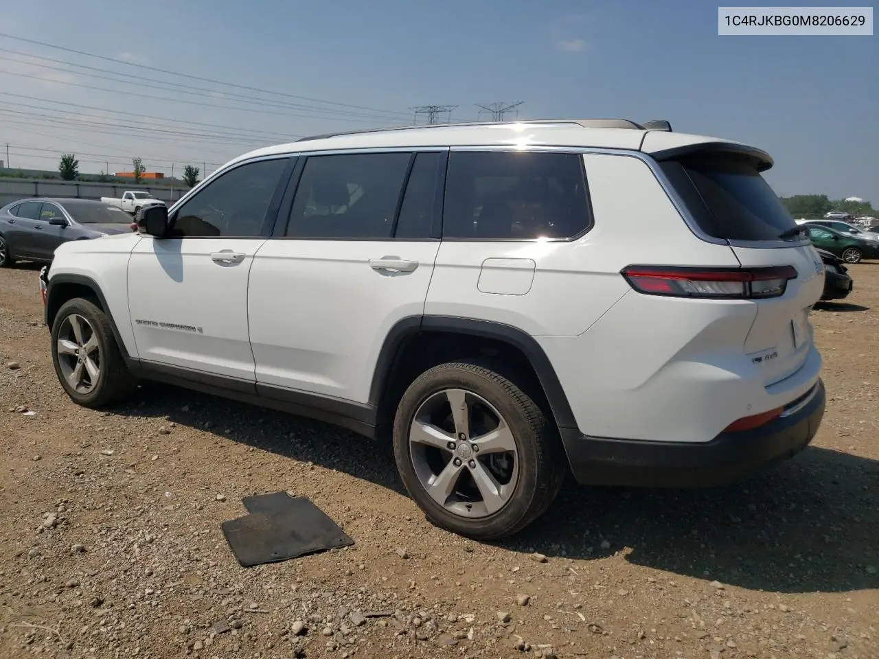 2021 Jeep Grand Cherokee L Limited VIN: 1C4RJKBG0M8206629 Lot: 65622945