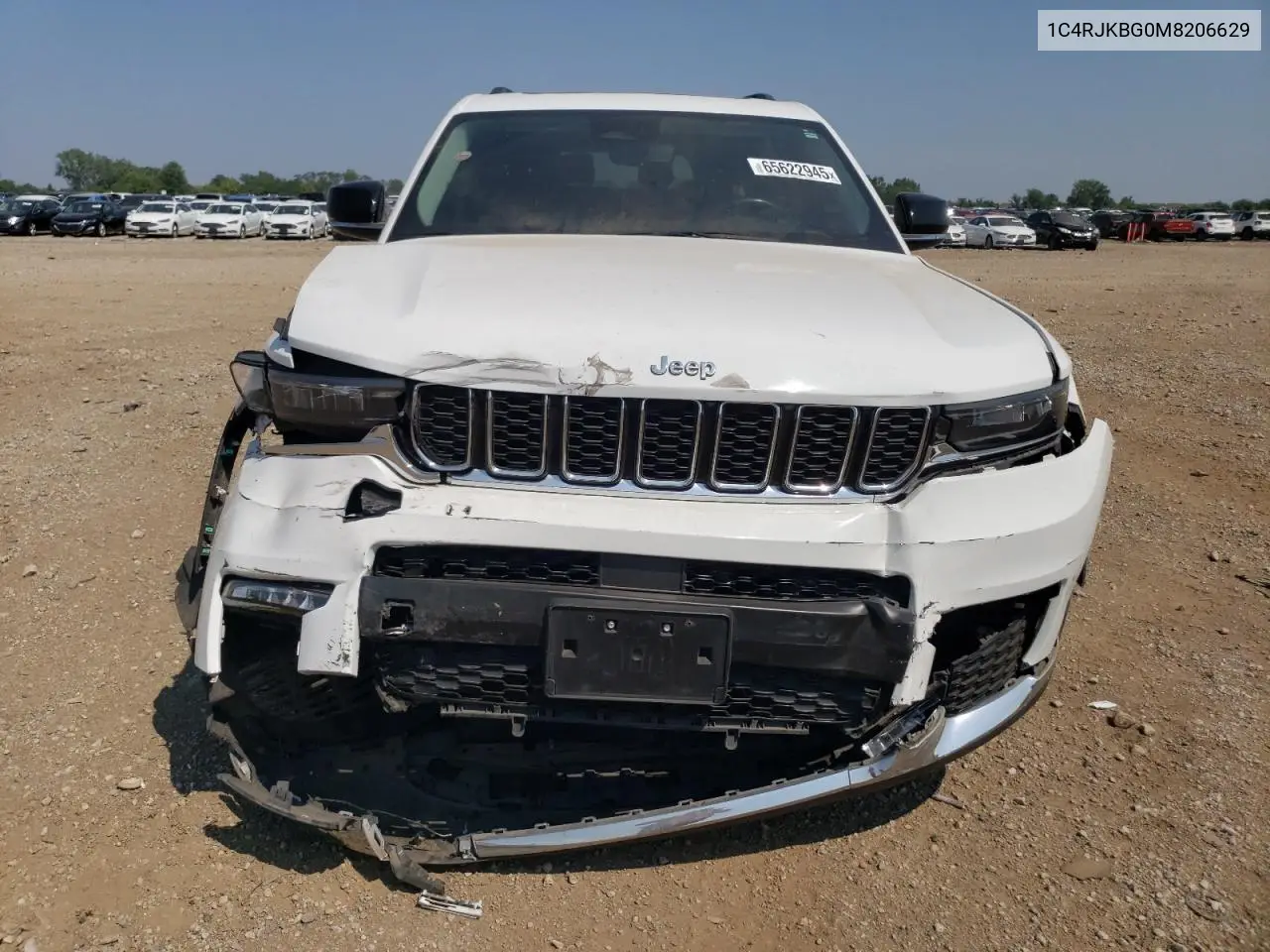 2021 Jeep Grand Cherokee L Limited VIN: 1C4RJKBG0M8206629 Lot: 65622945