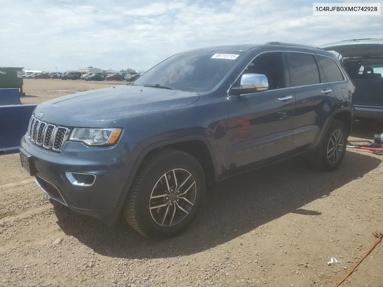 1c4rjfbgxmc742928 1C4RJFBGXMC742928 2021 Jeep Grand Cherokee Limited
