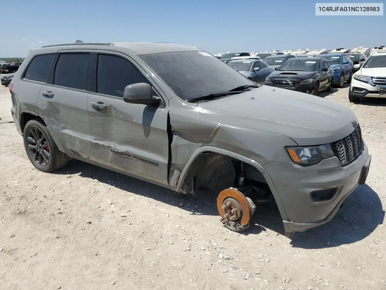 2022 Jeep Grand Cherokee Laredo E VIN: 1C4RJFAG1NC128983 Lot: 52580045