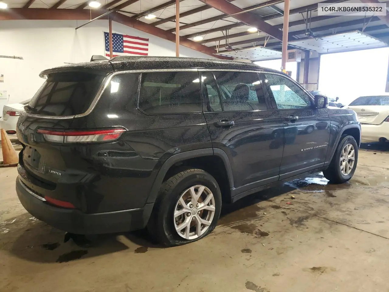 2022 Jeep Grand Cherokee L Limited VIN: 1C4RJKBG6N8535322 Lot: 55409005