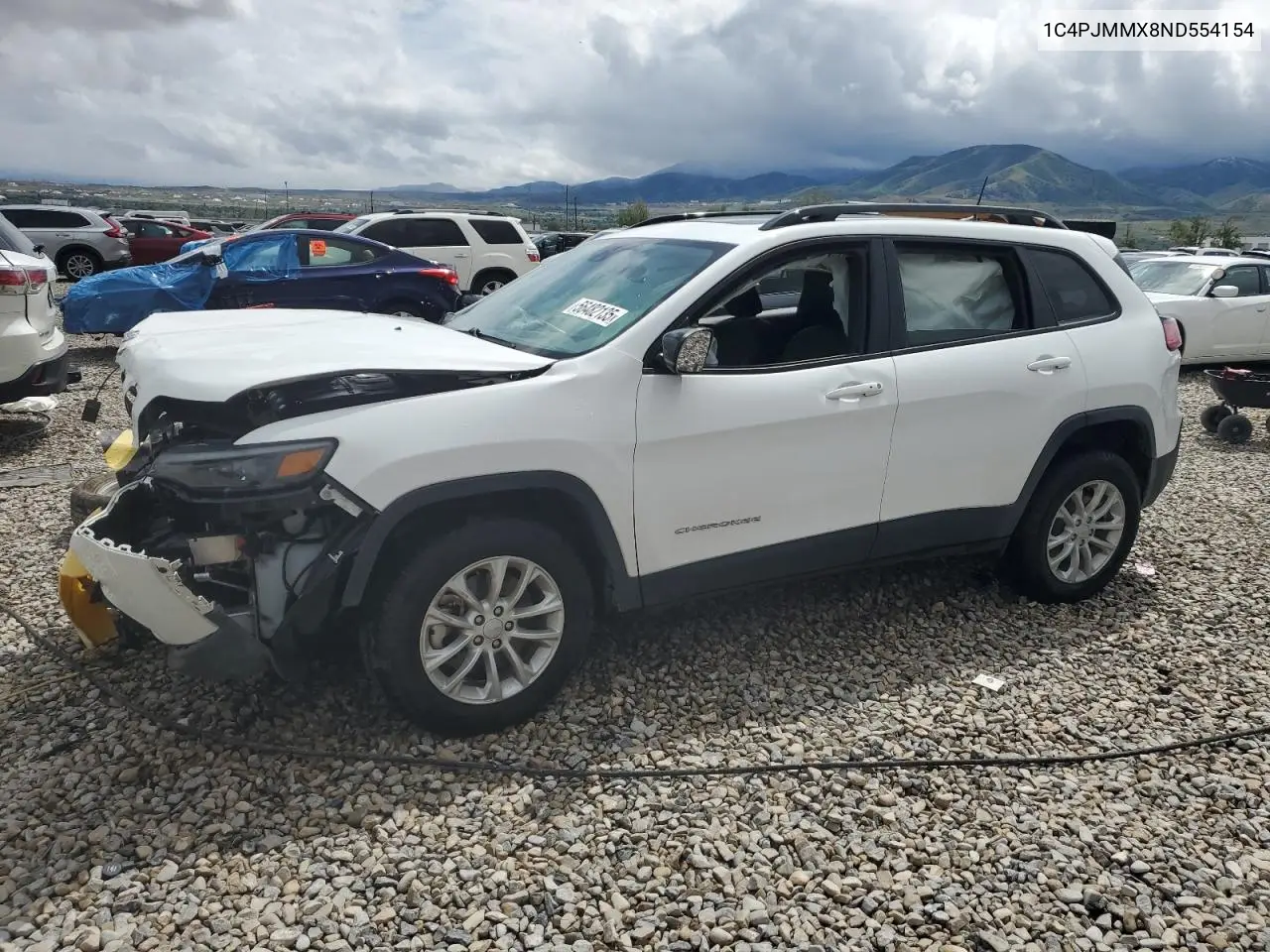 1c4pjmmx8nd554154 1C4PJMMX8ND554154 2022 Jeep Cherokee Latitude Lux