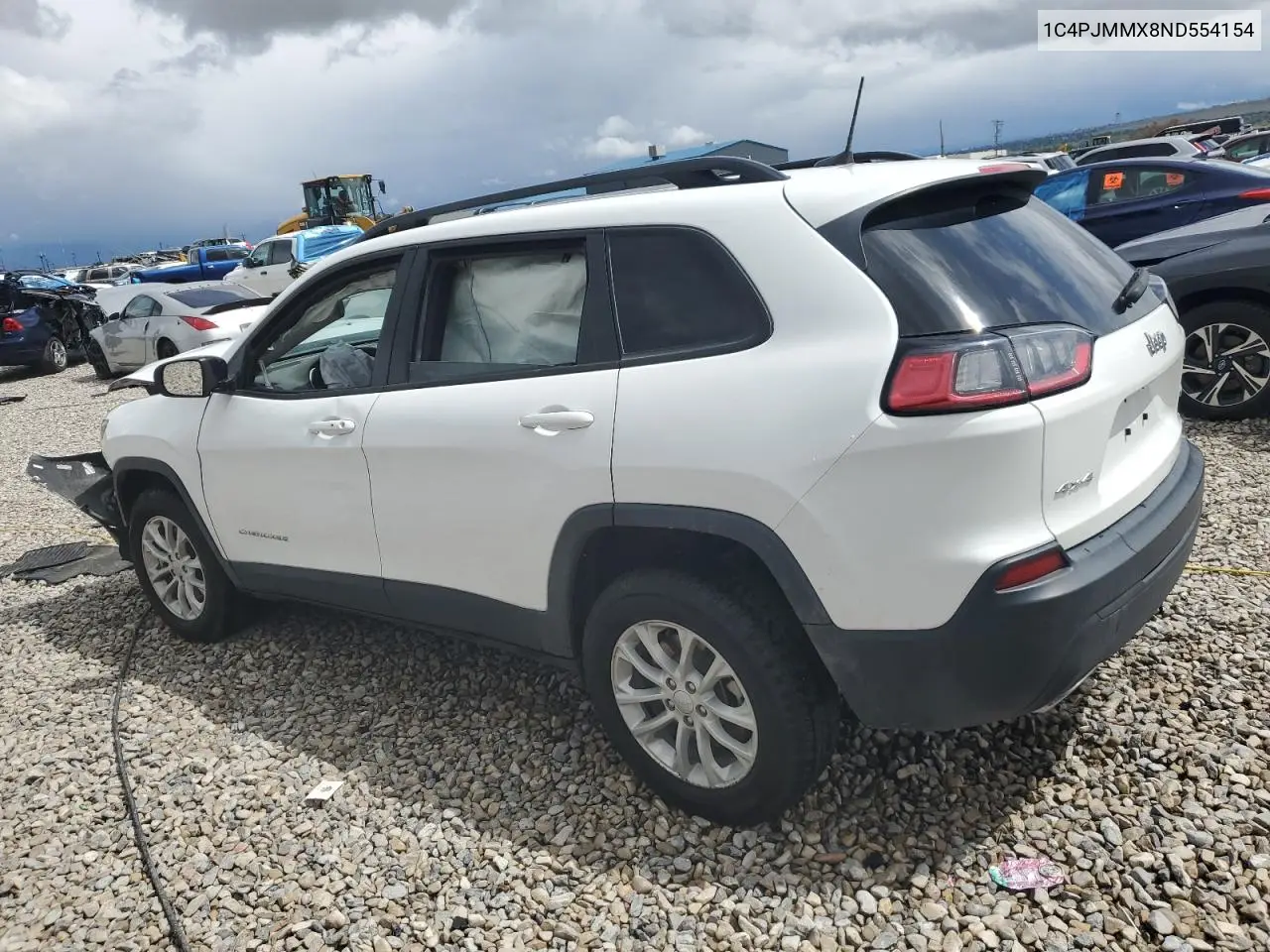 1c4pjmmx8nd554154 1C4PJMMX8ND554154 2022 Jeep Cherokee Latitude Lux