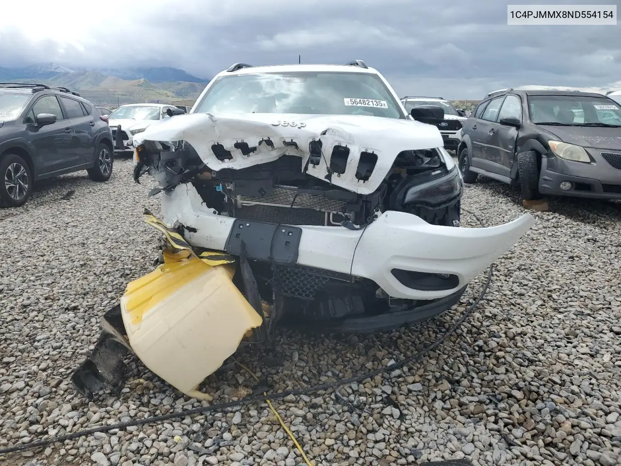 1c4pjmmx8nd554154 1C4PJMMX8ND554154 2022 Jeep Cherokee Latitude Lux