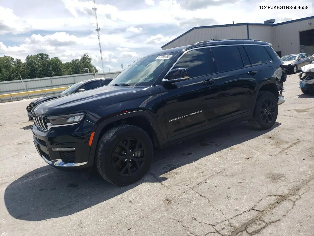 2022 Jeep Grand Cherokee L Limited VIN: 1C4RJKBG1N8604658 Lot: 61859085