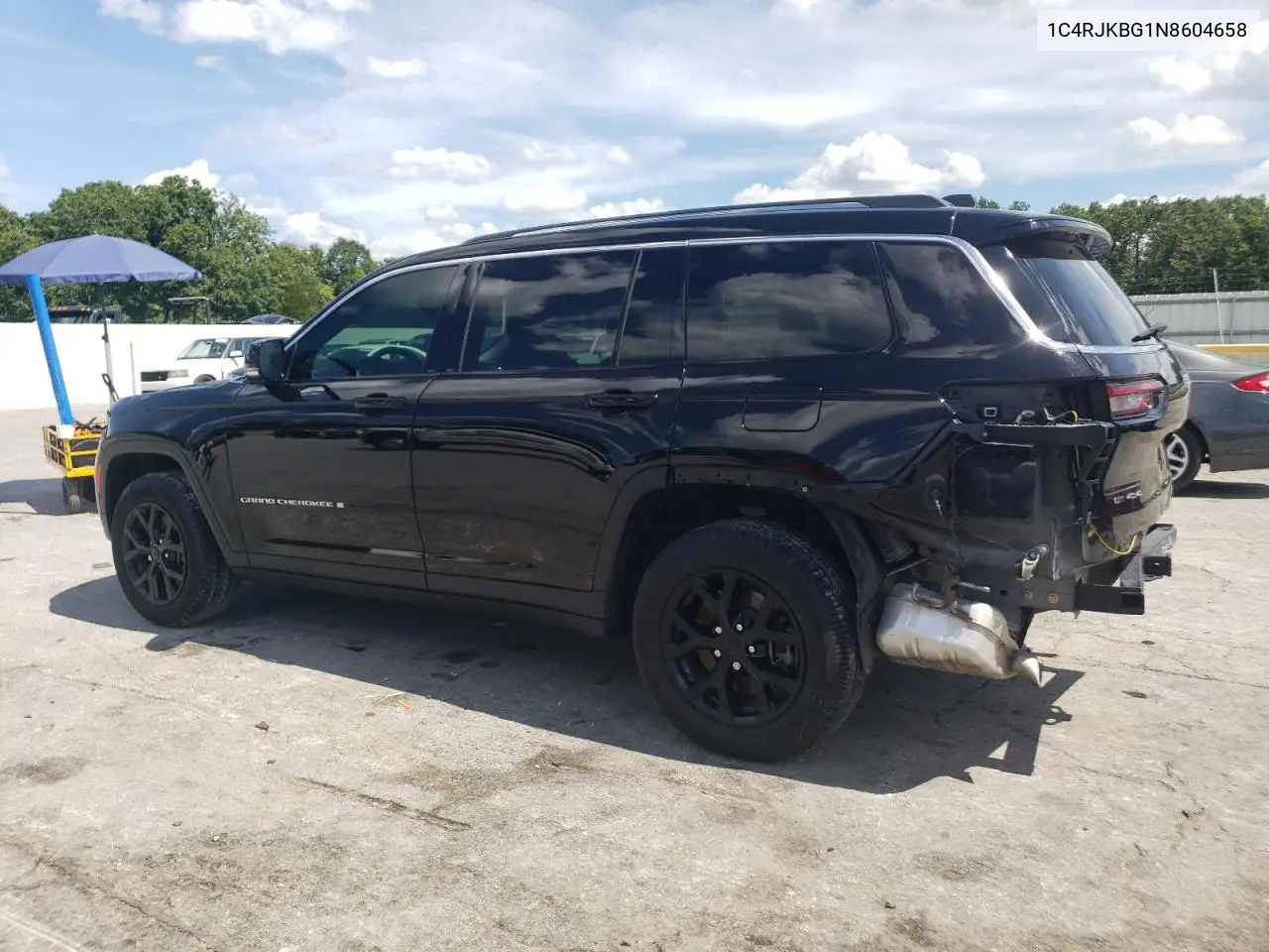 2022 Jeep Grand Cherokee L Limited VIN: 1C4RJKBG1N8604658 Lot: 61859085