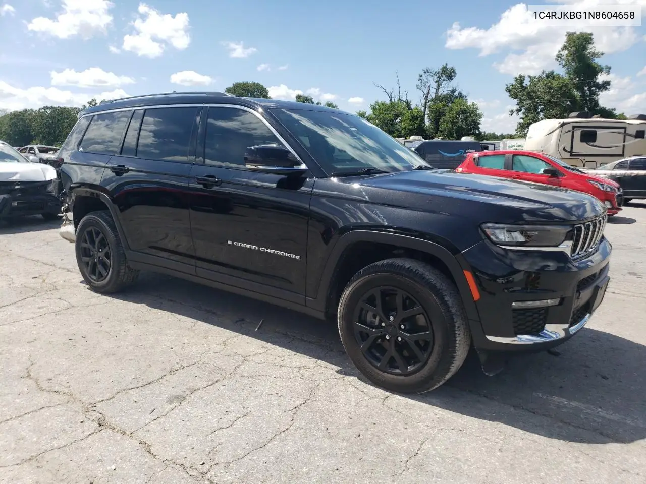 2022 Jeep Grand Cherokee L Limited VIN: 1C4RJKBG1N8604658 Lot: 61859085