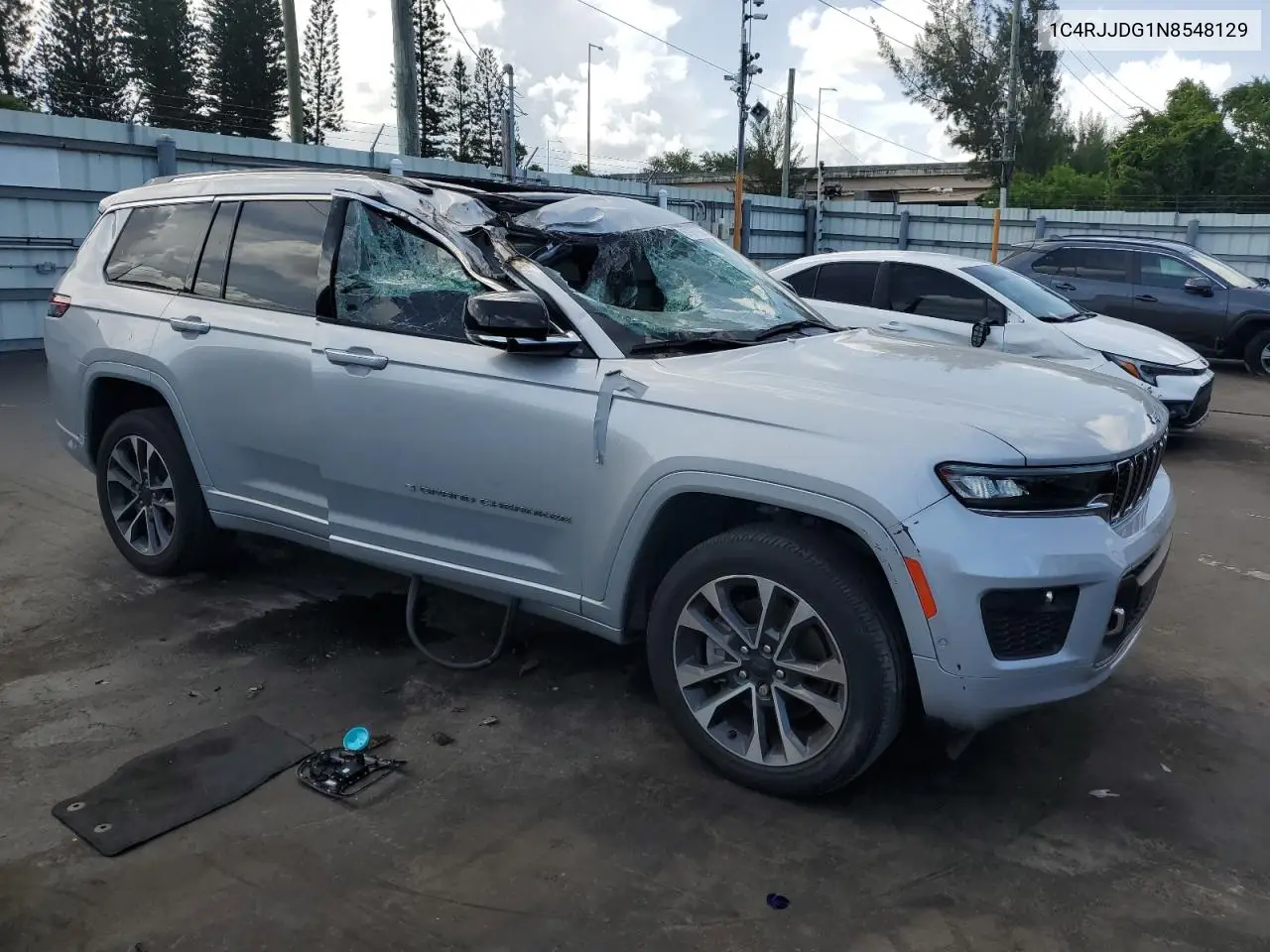 1c4rjjdg1n8548129 1C4RJJDG1N8548129 2022 Jeep Grand Cherokee L Overland